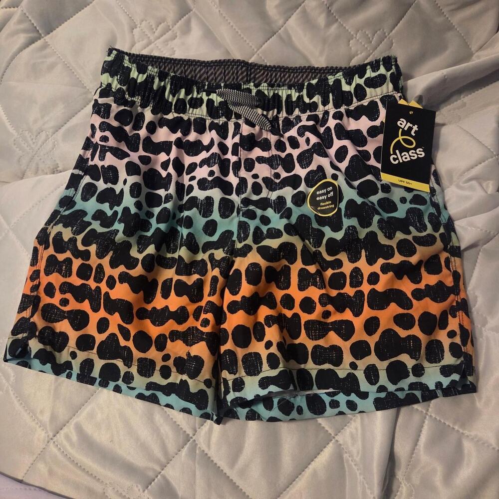 Art class kids swim shorts